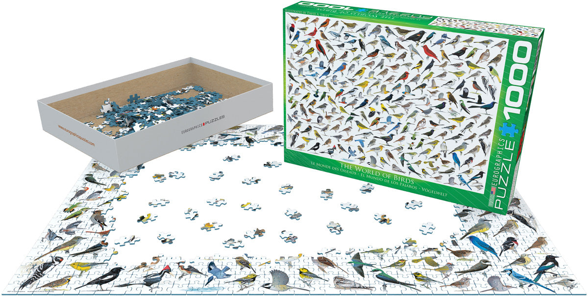 Sibley Birds Jigsaw Puzzle - 1000 pieces