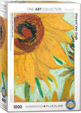 Twelve Sunflowers (Detail) - Vincent Van Gogh | Fine Art Collection | Eurographics | 1000 Pieces | Jigsaw Puzzle