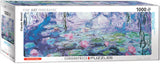 Waterlilies - Claude Monet | Fine Art Collection | Eurographics | 1000 Pieces | Panorama Jigsaw Puzzle