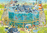Ocean Habitat - Funky Zoo | Marino Degano | Heye | 1000 Pieces | Jigsaw Puzzle
