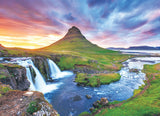 Kirkjufell Mountain - Iceland | HDR Photography | Eurographics | 1000 Pieces | Jigsaw Puzzle