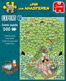 Enjoying a Picnic - Jan van Haasteren | Expert 2 | Jumbo | 500 Pieces | Jigsaw Puzzle