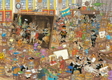 Rembrandt's Studio & Trip to the Museum | Jan van Haasteren | Jumbo | 2 X 1000 Pieces | Jigsaw Puzzle