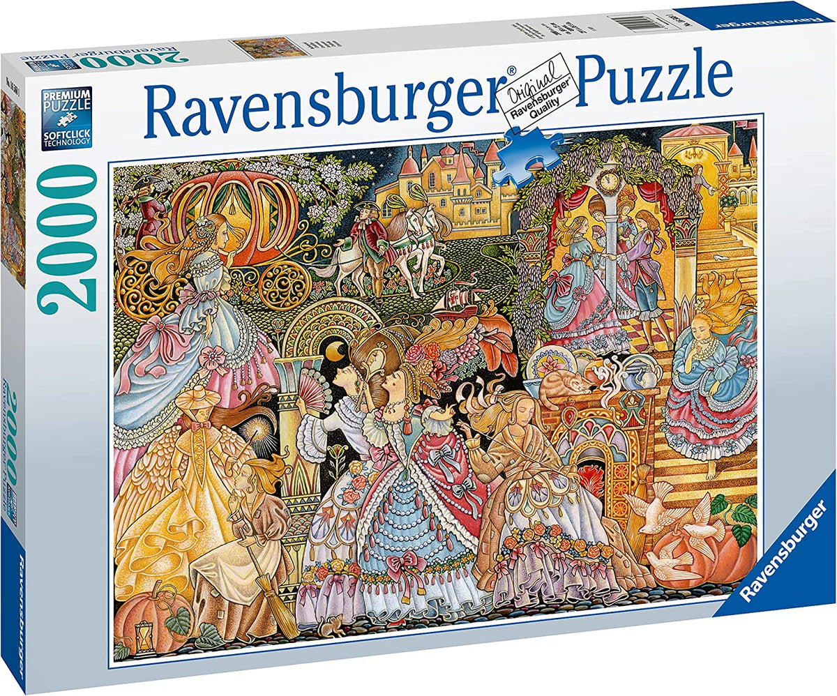 Cinderella Ravensburger 2000 Pieces Jigsaw Puzzle Puzzles