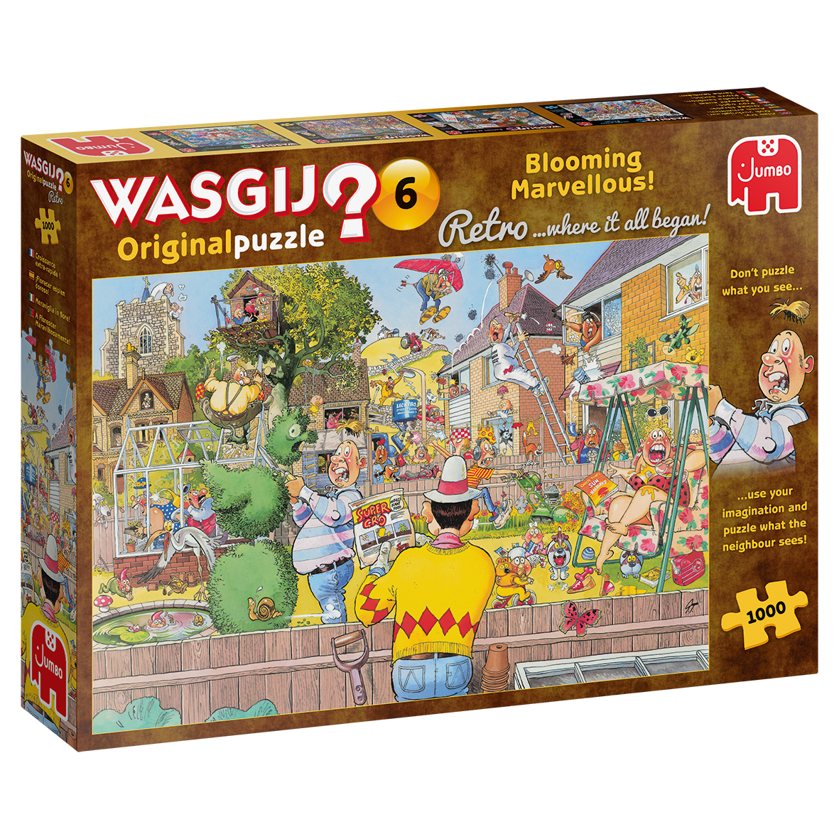 WASGIJ? 1000 piece jigsaw puzzles from reverse perspective.