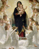 William Adolphe Bouguereau - Virgin with Angels | Fine Art Collection | Eurographics | 1000 Pieces | Jigsaw Puzzle
