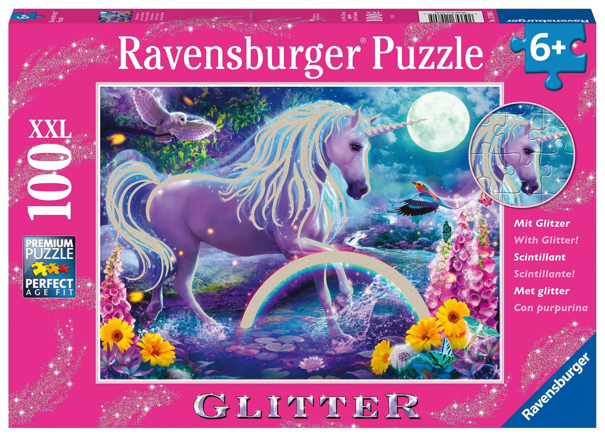 Glitter Unicorn - Glitter | Ravensburger | 100 XXL Pieces | Jigsaw Puz ...