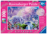 Unicorn Kingdom - Glitter | Ravensburger | 100 XXL Pieces | Jigsaw Puzzle