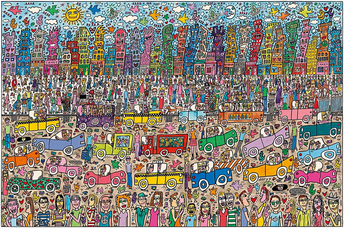 Ravensburger | Nothing Is As Pretty As A Rizzi City | James Rizzi 