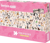 1000 Cats | Botop Fusion | 1000 Pieces | Jigsaw Puzzle
