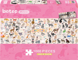 1000 Cats | Botop Fusion | 1000 Pieces | Jigsaw Puzzle