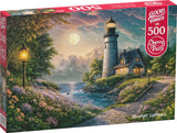 Moonlight Lighthouse | CherryPazzi | 500 Pieces | Jigsaw Puzzle