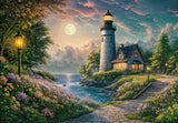 Moonlight Lighthouse | CherryPazzi | 500 Pieces | Jigsaw Puzzle