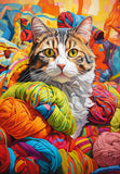 Feline Whimsy | CherryPazzi | 500 Pieces | Jigsaw Puzzle