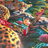 Reclining Leopard | CherryPazzi | 500 Pieces | Jigsaw Puzzle