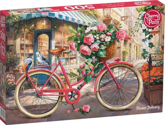 Flower Delivery | CherryPazzi | 500 Pieces | Jigsaw Puzzle