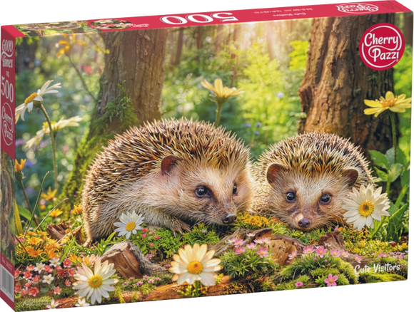 Cute Visitors | CherryPazzi | 500 Pieces | Jigsaw Puzzle