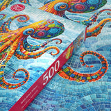 Splish Splash Octopus | CherryPazzi | 500 Pieces | Jigsaw Puzzle