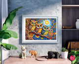Moonlight Owls | CherryPazzi | 500 Pieces | Jigsaw Puzzle
