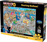 Boating Bedlam! - Original No.47 | Wasgij? | Holdson | 1000 Pieces | Jigsaw Puzzle