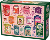 Tea Tin Treasures | Cobble Hill | 1000 Pieces | Jigsaw Puzzle