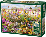Backyard Bird Bath | Cobble Hill | 1000 Pieces | Jigsaw Puzzle