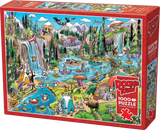 Portage Pandemonium | Doodletown | Cobble Hill | 1000 Pieces | Jigsaw Puzzle