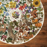 Nature's Seasons - The Art File | Gibsons | 500 Pieces | Circular Jigsaw Puzzle
