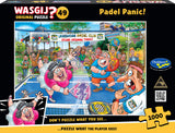 Padel Panic! - Original No.49 | Wasgij? | Holdson | 1000 Pieces | Jigsaw Puzzle