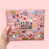 Tit's A Puzzle | Sleazy Greetings | 1000 Pieces | Jigsaw Puzzle