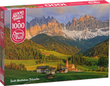 CherryPazzi | Santa Maddalena - Dolomites | 1000 Pieces | Jigsaw Puzzle
