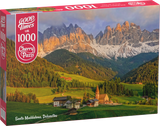 Santa Maddalena - Dolomites | CherryPazzi | 1000 Pieces | Jigsaw Puzzle