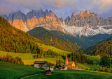 CherryPazzi | Santa Maddalena - Dolomites | 1000 Pieces | Jigsaw Puzzle