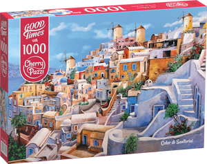 CherryPazzi | Colour Di Santorini | 1000 Pieces | Jigsaw Puzzle