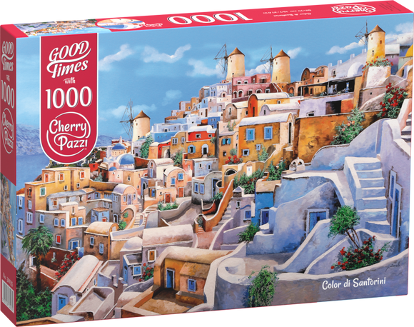 Colour Di Santorini | CherryPazzi | 1000 Pieces | Jigsaw Puzzle