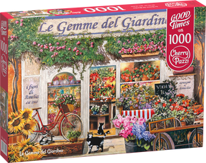 CherryPazzi | Le Gemme del Giardino | 1000 Pieces | Jigsaw Puzzle