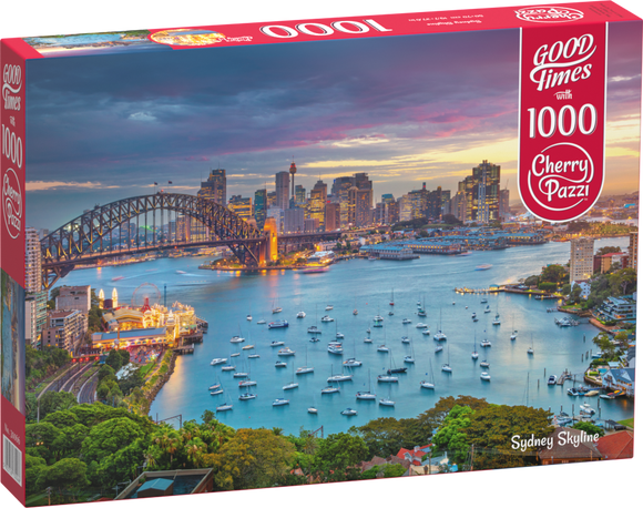 CherryPazzi | Sydney Skyline | 1000 Pieces | Jigsaw Puzzle