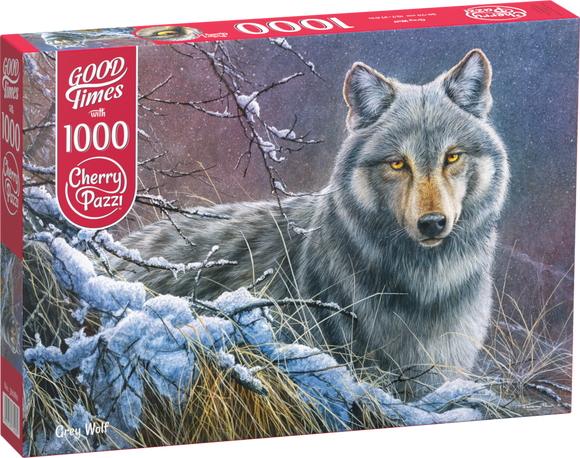 Grey Wolf | CherryPazzi | 1000 Pieces | Jigsaw Puzzle