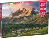 CherryPazzi | Mountain Scenery In The Dolomites | 1000 Pieces | Jigsaw Puzzle