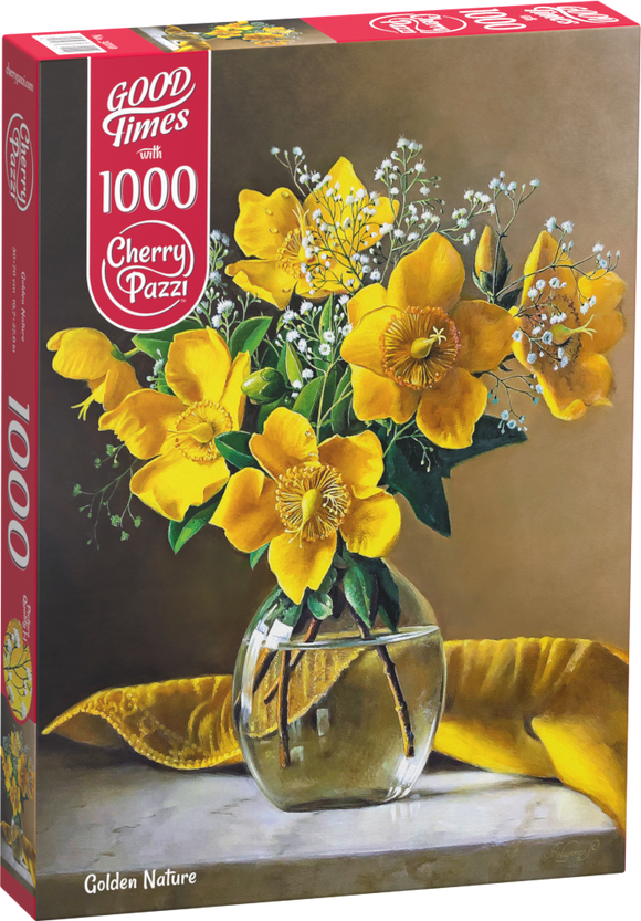 CherryPazzi | Golden Nature | 1000 Pieces | Jigsaw Puzzle
