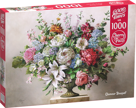 Glamour Bouquet | CherryPazzi | 1000 Pieces | Jigsaw Puzzle