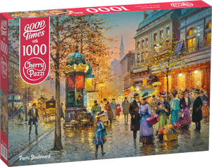 Paris Boulevard | CherryPazzi | 1000 Pieces | Jigsaw Puzzle