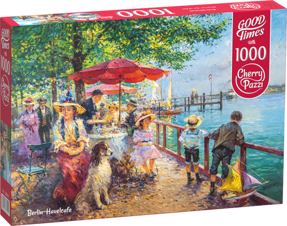 Havel Cafe - Berlin | CherryPazzi | 1000 Pieces | Jigsaw Puzzle