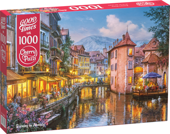 Evening In Annecy | CherryPazzi | 1000 Pieces | Jigsaw Puzzle