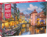 CherryPazzi | Evening In Annecy | 1000 Pieces | Jigsaw Puzzle