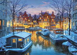 CherryPazzi | Amsterdam At Night | 1000 Pieces | Jigsaw Puzzle