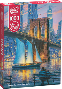 CherryPazzi | Dream For Two In New York | 1000 Pieces | Jigsaw Puzzle