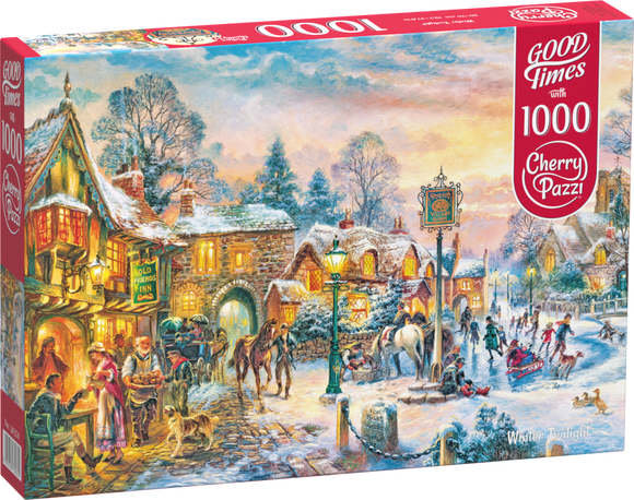 CherryPazzi | Winter Twilight | 1000 Pieces | Jigsaw Puzzle