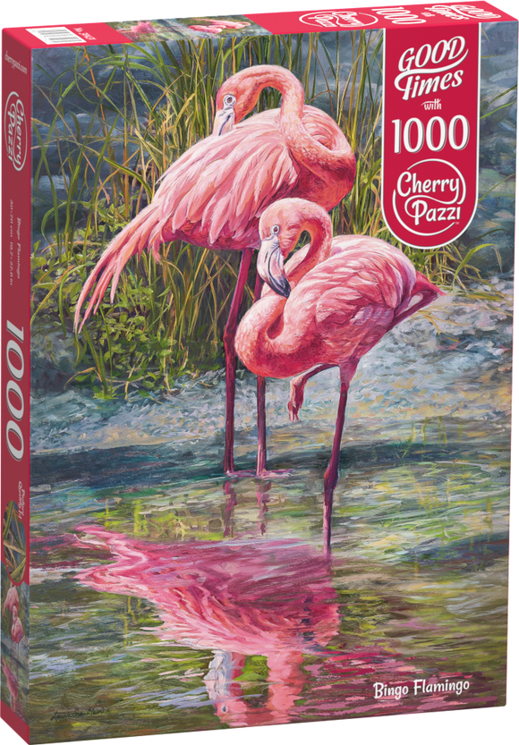 CherryPazzi | Bingo Flamingo | 1000 Pieces | Jigsaw Puzzle