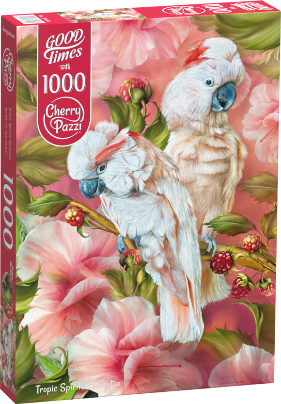 Tropic Spirits Cockatoo | CherryPazzi | 1000 Pieces | Jigsaw Puzzle
